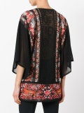 sheer panel kaftan