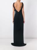 pleated gown