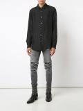 dot print shirt