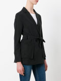tie-waist blazer