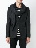 raw edge scarf