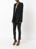 classic pleated blazer