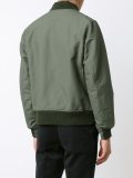 buttoned bomber jacket 