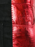 panelled skinny trousers