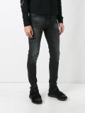 distressed skinny jeans