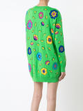 monkey print jumper dress