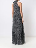 high neck gown 