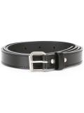 silver-tone hardware belt