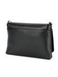 embossed logo crossbody bag