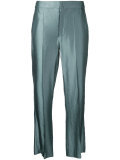 metallic trousers