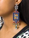 swing pendant earrings