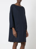 patch pocket shift dress 
