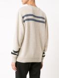 striped detailing jumper