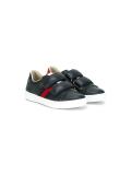 Web detail sneakers