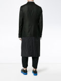 stripe overcoat 
