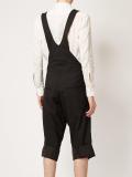 cropped overalls