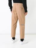 zipped ankle trousers