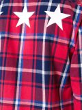 three star plaid shirt