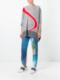 printed jeans 