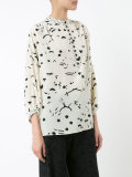round neck loose-fit blouse