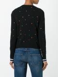dotted pattern cardigan
