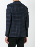 checked blazer 