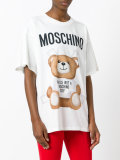 teddy print T-shirt