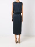 deep v-neck dress