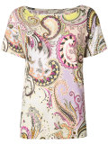 abstract print T-shurt