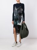 asymmetric slip dress