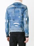 shearling denim jacket 