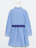 striped shirt dress