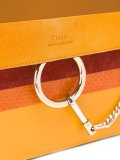 striped Faye shoulder bag