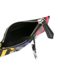 striped Faces wallet