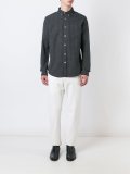 grid print shirt