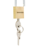 padlock chain necklace