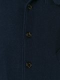contrast collar coat