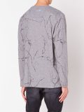'Puma x STAMPD' cracked mud print sweatshirt