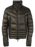 zipped high neck jacket