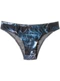 printed bikini bottom