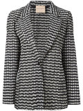 zig-zag pattern blazer