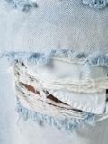 distressed cropped jeans