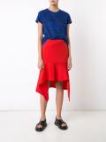 abstract print T-shirt