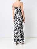 melting peace sign slip dress