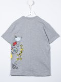 robot print T-shirt