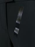 tape detail cropped trousers