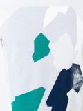 abstract print T-shirt