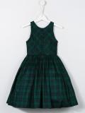tartan A-line dress