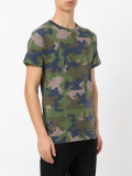 back number print T-shirt 