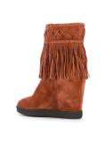 concealed platform ankle boots